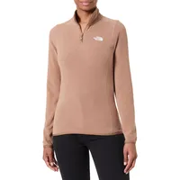 The North Face NF0A855M6IH W 100 Glacier 1/4 Zip - EU Sweatshirt Damen Latte Größe L