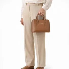 Valentino Zero Re Henkeltasche Kunstleder Brown