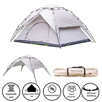 Toolbrothers  Outdoor  Camping Zelt für 2-4 Personen Kuppelzelt Hydraulikzelt Pop-Up zelt  Wasserdicht, 2000-3000 mm Wassersäule