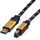 Roline USB-A auf USB-B 1,8 m Schwarz