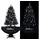 vidaXL Schneiender Weihnachtsbaum Schwarz 170 cm