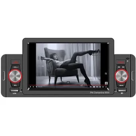 PNI Auto MP5-Player PNI Clementine 9555 1DIN Display 5 Zoll 4 x 50W, Bluetooth, UKW-Radio, Carplay, RDS-Funktion