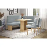 Home Affaire Eckbankgruppe »Emma«, Essgruppe Esszimmer Küche«, (Set, 4 tlg., Mirage grey (romeo 8022), , 81996153-0 B/H: 185 cm x 90 cm