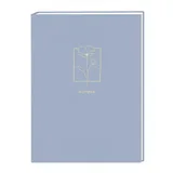 Grafik-Werkstatt Notizbuch Softcover | 148 Seiten gepunktet | 18 x 23,5 cm | Blumen
