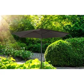 Garden Pleasure Sonnenschirm Ø 300 cm grau