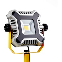 Northpoint Heavy Duty COB LED Baustrahler Arbeitsstrahler 50W mit 160cm Stativ 4000 Lumen Lichtleistung