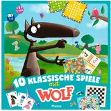 AUZOU 10 Klassische Spiele mit Wolf