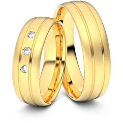 Trauringe Bautzen 585er Gelbgold - 3226