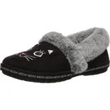 SKECHERS Too Cozy-Meow Pajama 33355-BLK, Womens slippers, black, 36 EU