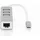 Digitus USB2.0 3-Port HUB & Fast Ethernet LAN-Adapter mit Typ-C Anschluss