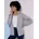 Strickjacke grau 54