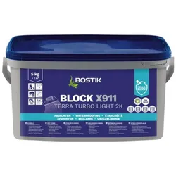 Bostik Block X911 Terra Turbo Light 2K Hybrid Abdichtung 5kg Eimer