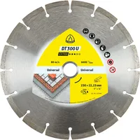 KLINGSPOR DT 300 U Diamanttrennscheiben, 230 x 2,3 x
