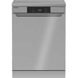 Sharp QW-NA1CF47DS Stand-Geschirrspüler (freistehend, 598 mm, Silber)