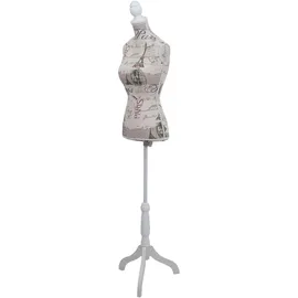 MCW Schneiderpuppe T221, Schaufensterpuppe Torso weiblich, Schaumstoff Paris