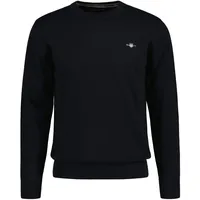 GANT Strickpullover COTTON PIQUE C-NECK Blau 4XL