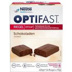 Optifast Riegel Schokolade 6X70 g