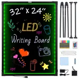 Vevor LED-Nachrichtenschreibtafel 81,3 x 61 cm