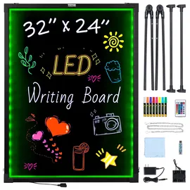 Vevor LED-Nachrichtenschreibtafel 81,3 x 61 cm