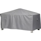 mehr Garten Premium Gartentisch-Schutzhülle 205 x 105 x 71 cm Grau