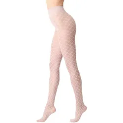 OROBLU Damen Feinstrumpfhose Geometry Tights 20 DEN