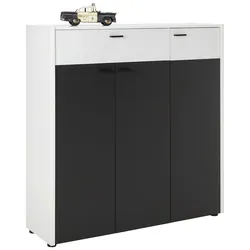 Highboard in Grau