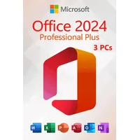 Microsoft Office 2024 Professional Plus ESD DE Win 3 Lizenzen