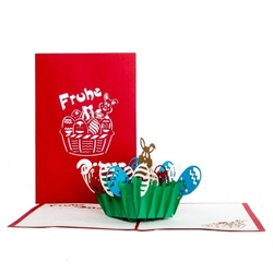 Colognecards Pop-Up Karte Frohe Ostern