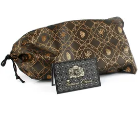 Anthoni Crown Herren Ledergürtel Gürtel, schwarz, 100 - 100