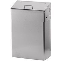 Ophardt SanTRAL HBU Hygiene-Abfallbehälter Edelstahl, Farbe:Edelstahl. Anti-Fingerprint-Beschichtung, Fassungsvermögen:10L