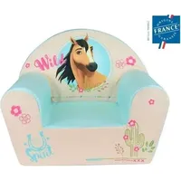 Kindersessel Fun House Spirit Beige Blau Leichter Schaum