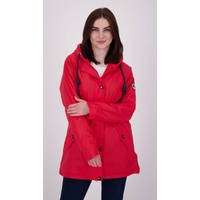 DEPROC Active Regenjacke Friesennerz #ankerglutmeer WOMEN CS auch in Großen Größen erhältlich rot