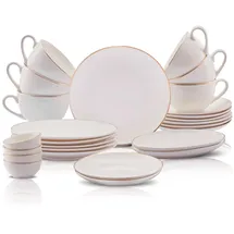 KARACA Elegance Bone Marcelo Kaffeeservice 6-tlg. Gold