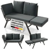 Juskys Calvia 240 x 60 x 90 cm Grau