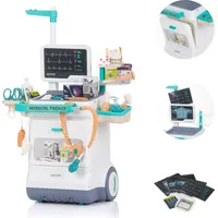 Chipolino Kinderspielzeug-Set Arzt 26-teilig Geräusche, Licht, Arztutensilien weiß