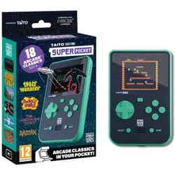 Taito Super Pocket Gaming-Handheld 18 Spiele Retro Gaming