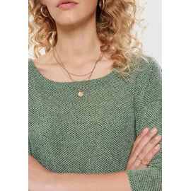 Only 3/4-Arm-Shirt ONLALBA 3/4 TOP JRS NOOS Grau/Grün XS
