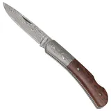 Budoten Damast-Taschenmesser Schlangenholzgriff