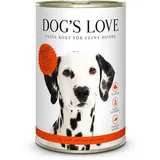 Dog's Love Classic Rind mit Apfel, Spinat & Zucchini 6 x 400 g