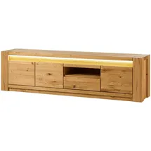 MASSIVMOEBEL24.DE KENT TV-Lowboard 193x40x53 cm Beige Holz