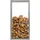 deluke Kaminholzregal Edelstahl 40 x 50 x 100 cm Silber