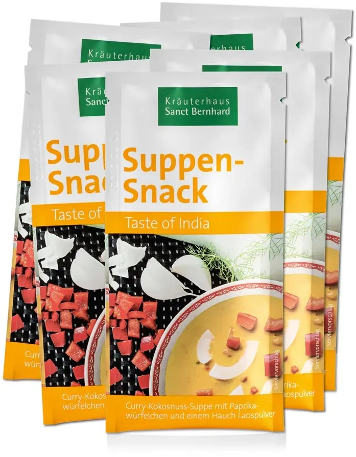 Snack di zuppa „Taste of India“ confezione da 10 - 200 g