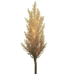 LED Zweig Pampasgras leuchtend Herbstdeko Winterdeko Deko Timer für Innen braun