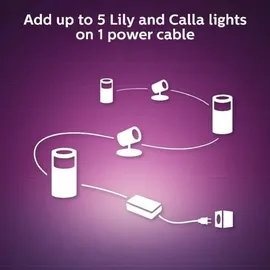 Philips Hue White and Color Ambiance Lily 17415/30/P7