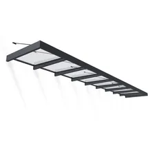 CANOPIA Vordach Sophia XL 850 x 140 cm grau