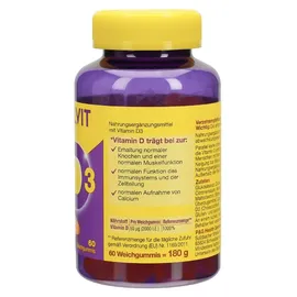 WICK Pharma Vitamin D3 2000 I.E. Weichgummis 60 St.