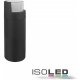 ISOLED LED Wegeleuchte Poller-6, 30cm, 6W, sandschwarz, warmweiß