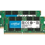 Crucial SO-DIMM Kit 8GB, DDR4-2400, CL17-17-17 (CT2K4G4SFS824A)