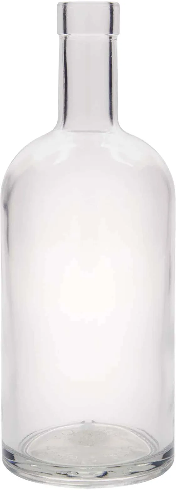 Glazen fles 'Franco', 700 ml, monding: kurk