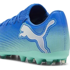 Puma Future 7 Play MG hyperlink blue/mint/puma white 44